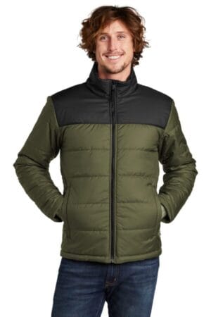 BURNT OLIVE GREEN NF0A529K the north face everyday insulated jacket