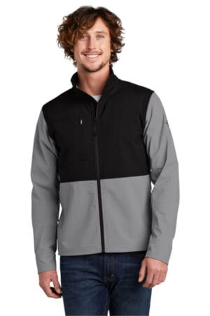 MID GREY NF0A552Z the north face castle rock soft shell jacket