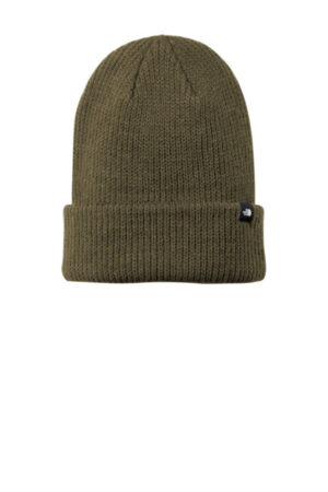NEW TAUPE GREEN NF0A5FXY the north face truckstop beanie