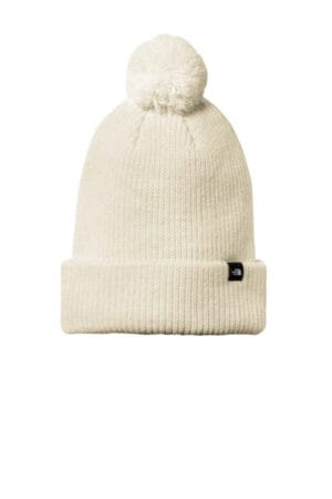 VINTAGE WHITE NF0A7RGI the north face pom beanie