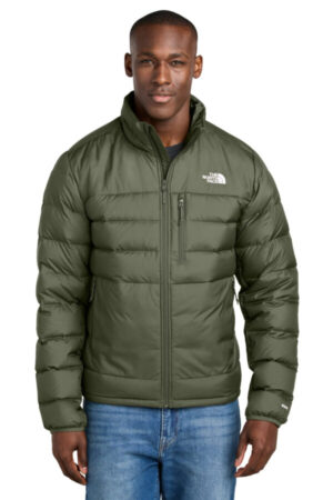 NEW TAUPE GREEN NF0A7V4F the north face down hybrid jacket