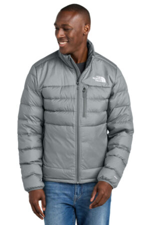 TNF MEDIUM GREY HEATHER NF0A7V4F the north face down hybrid jacket