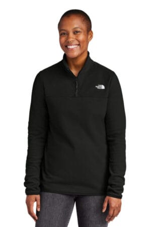 TNF BLACK NF0A7V4M the north face ladies glacier 1/4-zip fleece