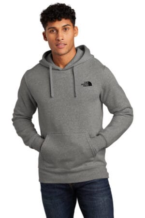 TNF MEDIUM GREY HEATHER NF0A7V9B limited edition the north face chest logo pullover hoodie
