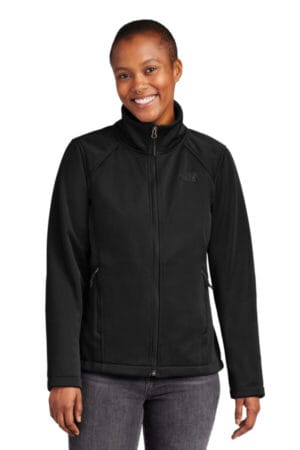 NF0A88D4 the north face women's chest logo ridgewall soft shell jacket