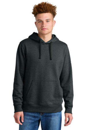 TNF BLACK HEATHER NF0A8AU0 the north face sleeve logo pullover hoodie