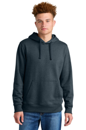 URBAN NAVY HEATHER NF0A8AU0 the north face sleeve logo pullover hoodie