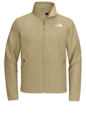 KHAKI STONE DARK HEATHER NF0A8BUD the north face barr lake soft shell jacket