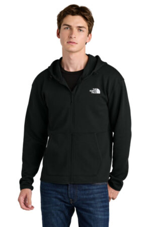TNF BLACK NF0A8BUS the north face double-knit full-zip hoodie