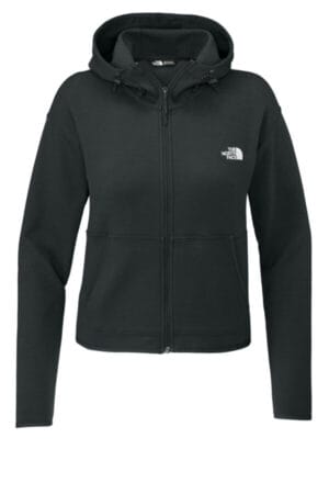 ASPHALT GREY NF0A8BUT the north face ladies double-knit full-zip hoodie