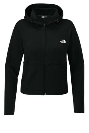 TNF BLACK NF0A8BUT the north face ladies double-knit full-zip hoodie