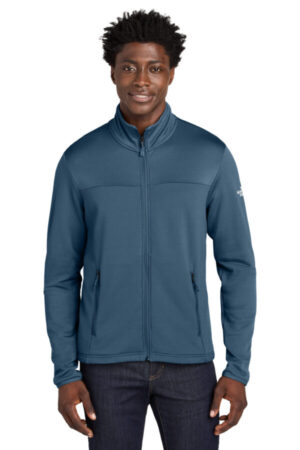SHADY BLUE NF0A8ENK the north face aim full-zip fleece jacket
