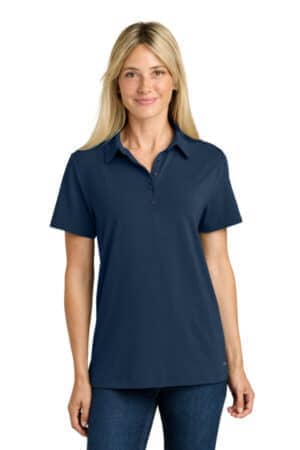 SUMMIT NAVY NF0A8GE1 the north face women's canyon crest polo