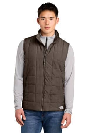 SMOKEY BROWN SMOKEY BROWN NF0A8JEW the north face iron drift quilted vest