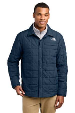 NF0A8JEX the north face iron drift quilted shirt jacket