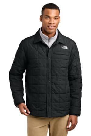 TNF BLACK NF0A8JEX the north face iron drift quilted shirt jacket