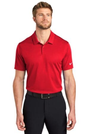 UNIVERSITY RED NKBV6042 nike dry essential solid polo