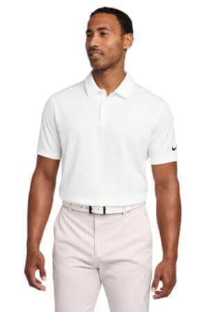 WHITE WHITE NKBV6042 nike dry essential solid polo