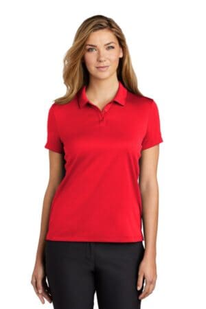 UNIVERSITY RED NKBV6043 nike ladies dry essential solid polo