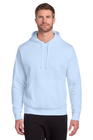 HYDROGEN BLUE HYDROGEN BLUE NKDR1499 nike club fleece sleeve swoosh pullover hoodie