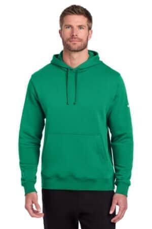 STADIUM GREEN NKDR1499 nike club fleece sleeve swoosh pullover hoodie