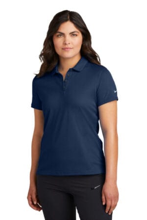 COLLEGE NAVY NKDX6685 nike ladies victory solid polo