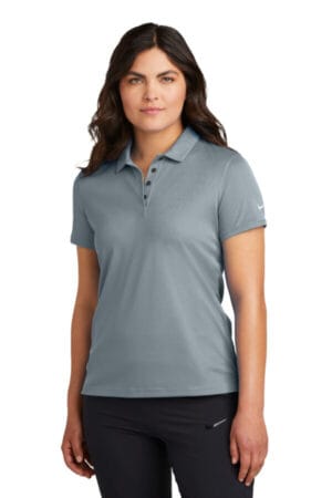 COOL GREY NKDX6685 nike ladies victory solid polo