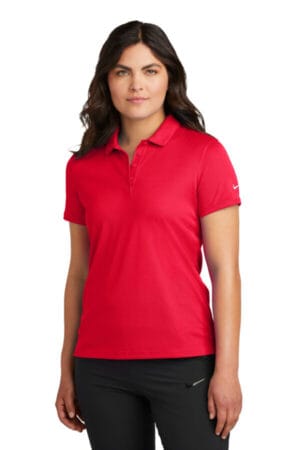 UNIVERSITY RED NKDX6685 nike ladies victory solid polo