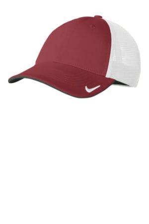 TEAM RED/ WHITE NKFB6448 nike stretch-to-fit mesh back cap