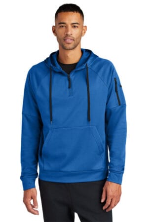 GAME ROYAL NKFD9742 nike therma-fit pocket 1/4-zip fleece hoodie