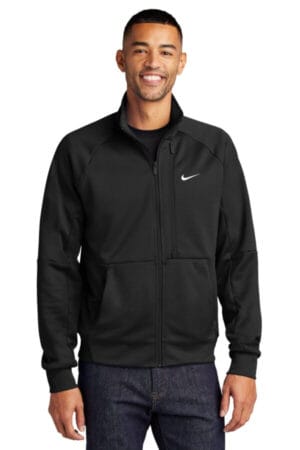 BLACK NKFD9891 nike full-zip chest swoosh jacket