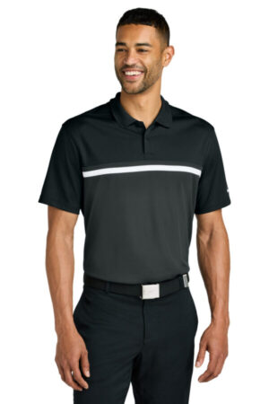 BLACK/ ANTHRACITE/ WHITE NKFQ3968 nike dri-fit victory colorblock polo