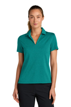 NKFQ4793 nike women's dri-fit smooth heather polo
