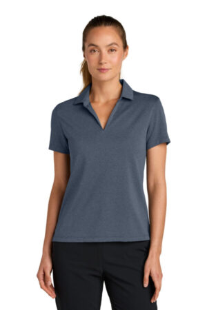 NKFQ4793 nike women's dri-fit smooth heather polo