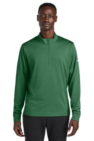 GORGE GREEN NKHM8036 nike essential 1/2-zip cover-up
