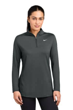 NKIO8141 nike women's dri-fit stride 1/2-zip