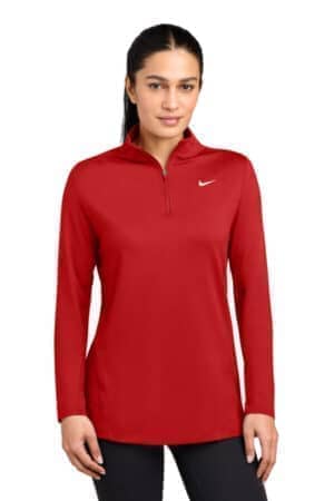NKIO8141 nike women's dri-fit stride 1/2-zip