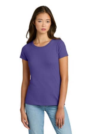 PURPLE RUSH NL1510 next level apparel women's ideal tee