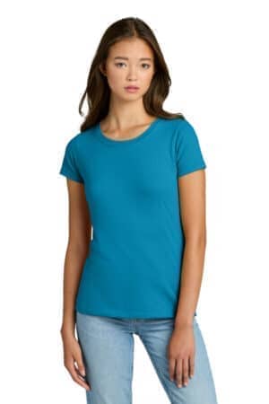 TURQUOISE NL1510 next level apparel women's ideal tee