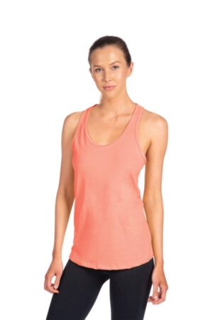 LIGHT ORANGE NL1533 next level apparel women's ideal racerback tank