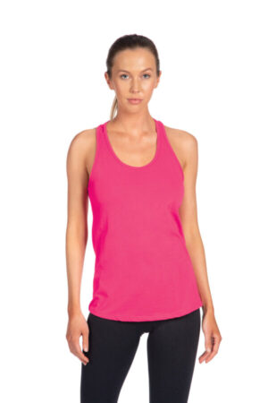 RASPBERRY NL1533 next level apparel women's ideal racerback tank