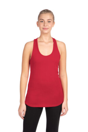 RED NL1533 next level apparel women's ideal racerback tank