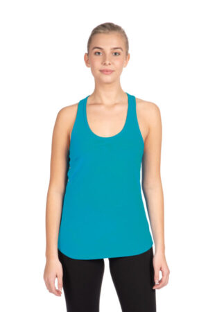 TURQUOISE NL1533 next level apparel women's ideal racerback tank