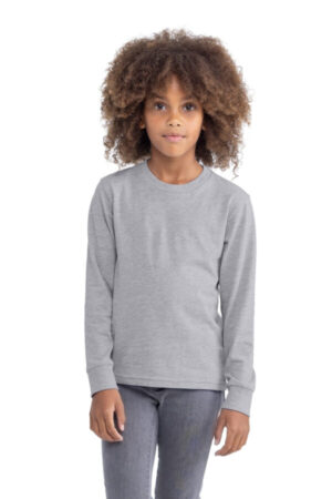 NL3311 next level apparel youth cotton long sleeve tee