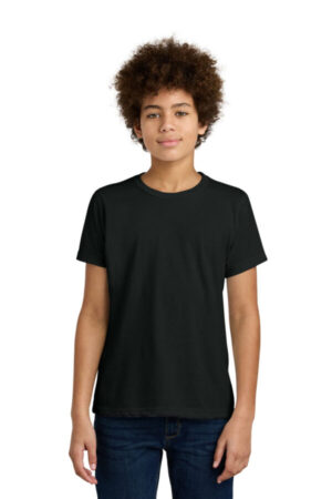 BLACK NL3312 next level apparel youth cvc tee