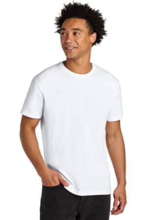 WASHED WHITE NL3600SW next level apparel soft wash cotton tee