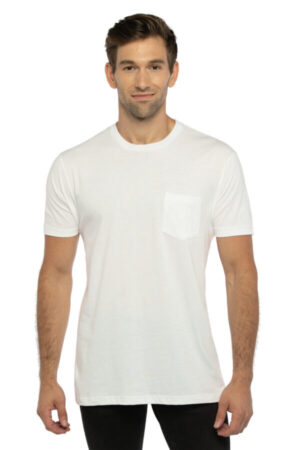 NL3605 next level apparel cotton pocket tee