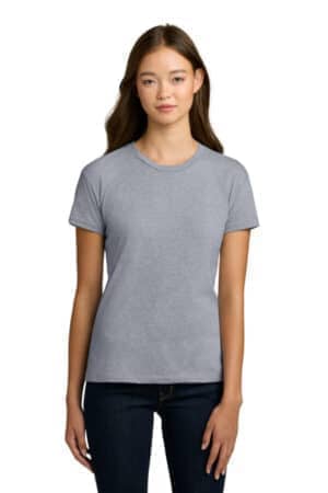 HEATHER GRAY HEATHER GRAY NL3910 next level apparel women's cotton relaxed tee
