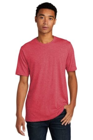 RED NL6200 next level apparel unisex poly/cotton tee