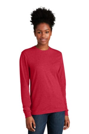 RED NL6211 next level apparel unisex cvc long sleeve tee